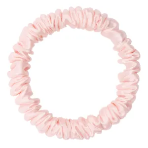 Pink Silk Scrunchie - Skinny