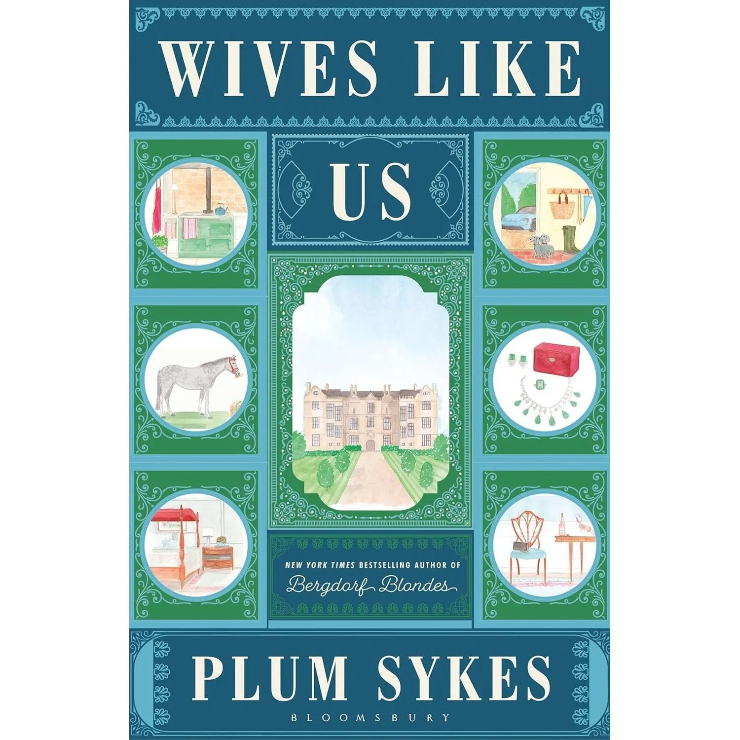 Plum Sykes Collection 3 Books Set (Wives Like Us, Bergdorf Blondes & The Debutante Divorcée)