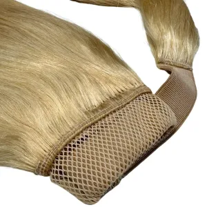 Ponytail Bleach Blonde Hair