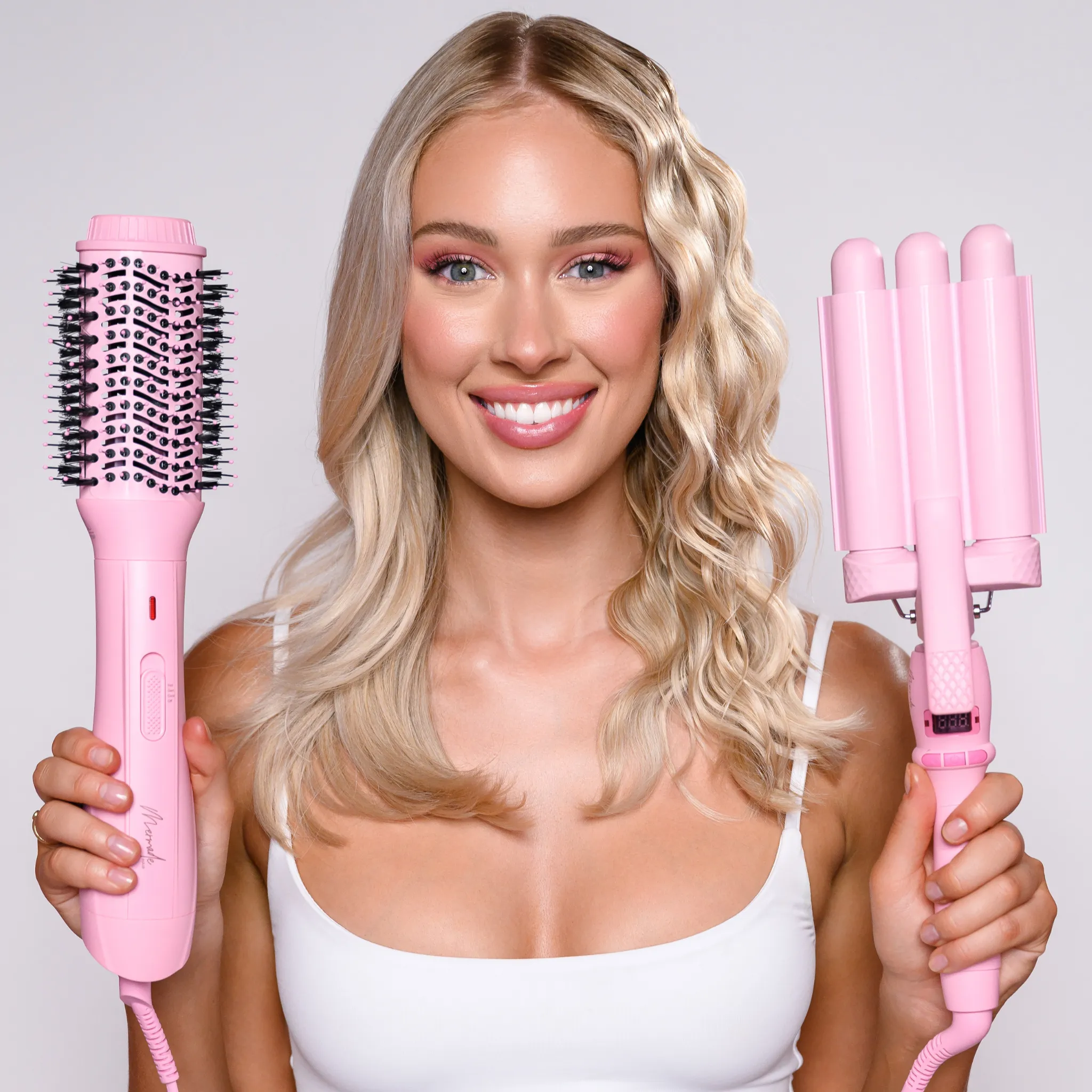 PRO Mini Hair Waver - 25mm Pink