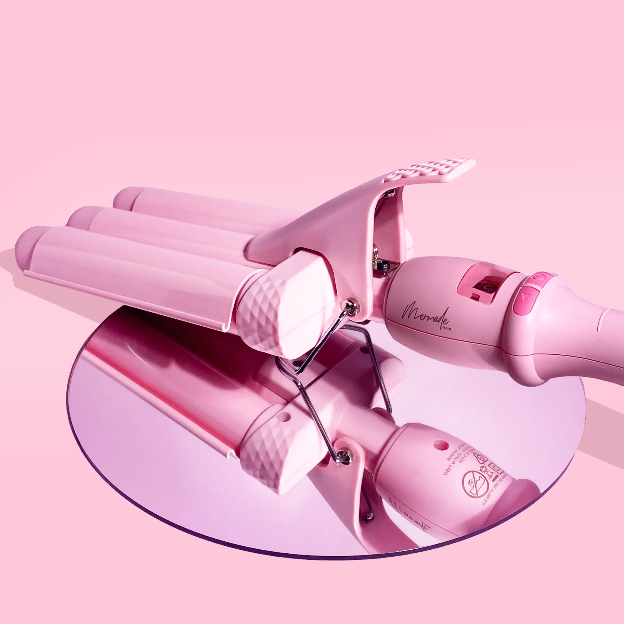 PRO Mini Hair Waver - 25mm Pink