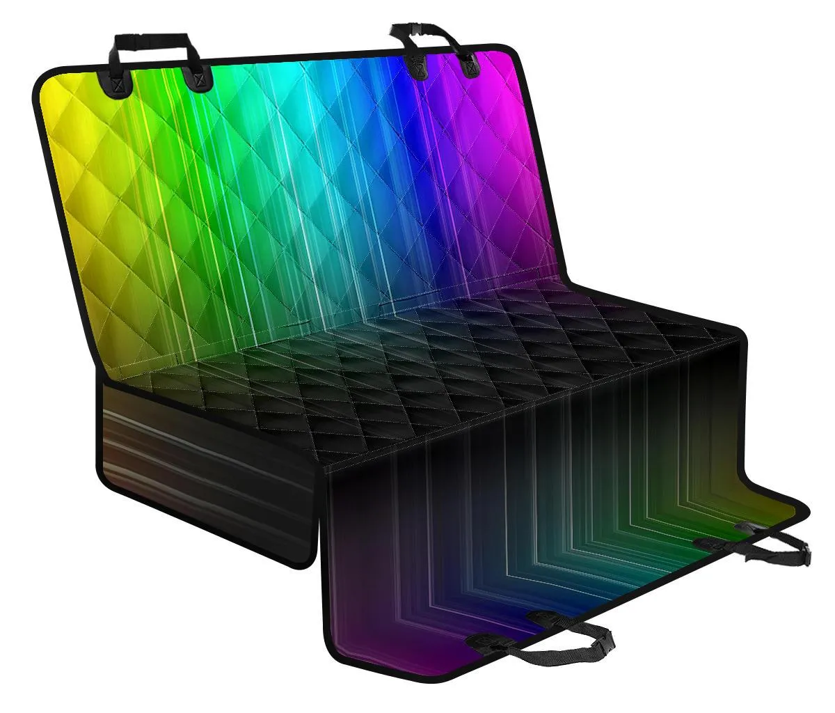 Rainbow Rush Pet Seat Covers