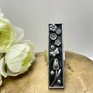 Rectangular mosaic ring