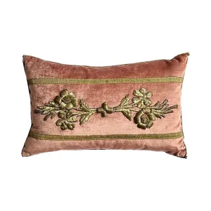 RESERVED: Antique Ottoman Raised Gold Metallic Embroidery (#E061423 | 12 x 19")