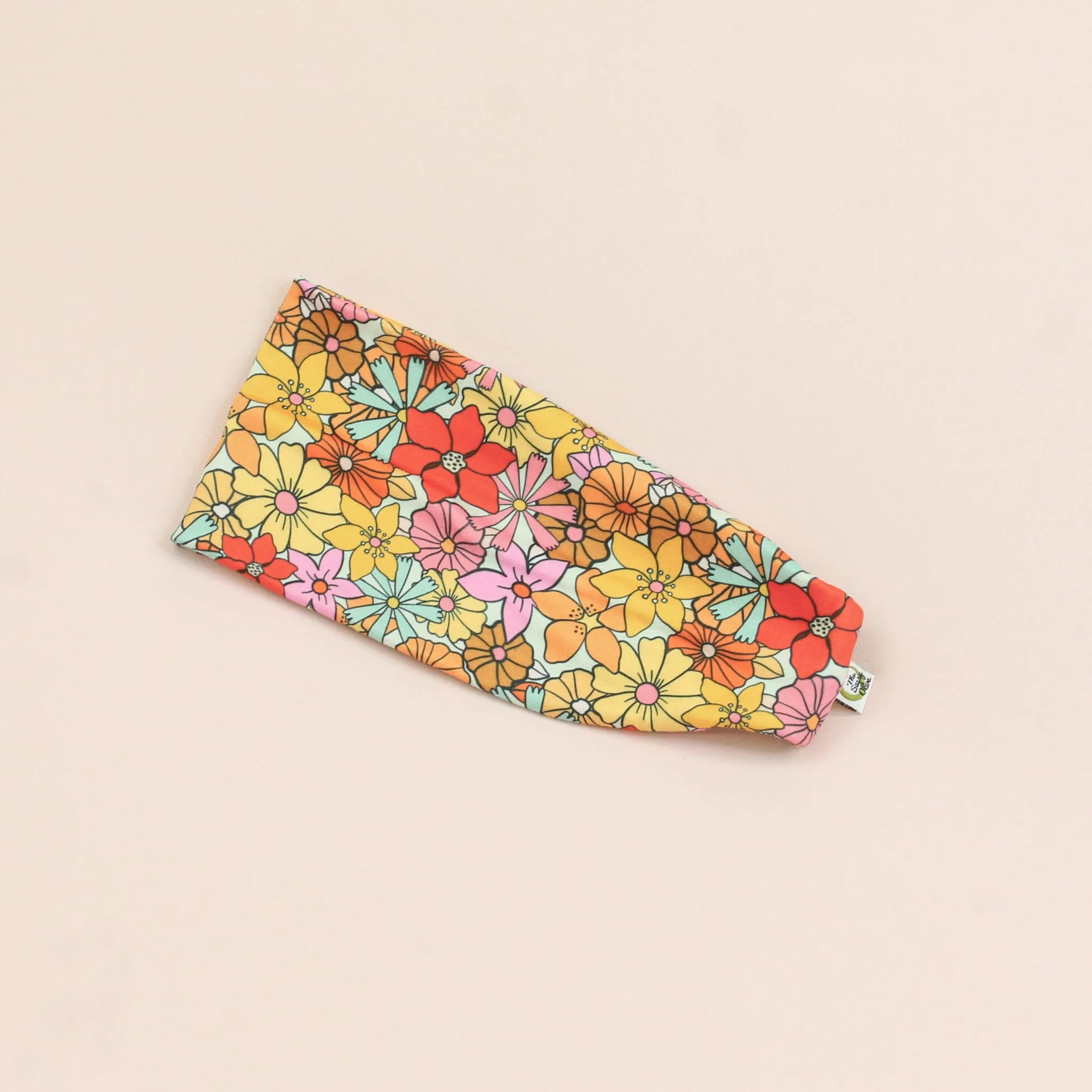 Retro Meadows Stretch Headband