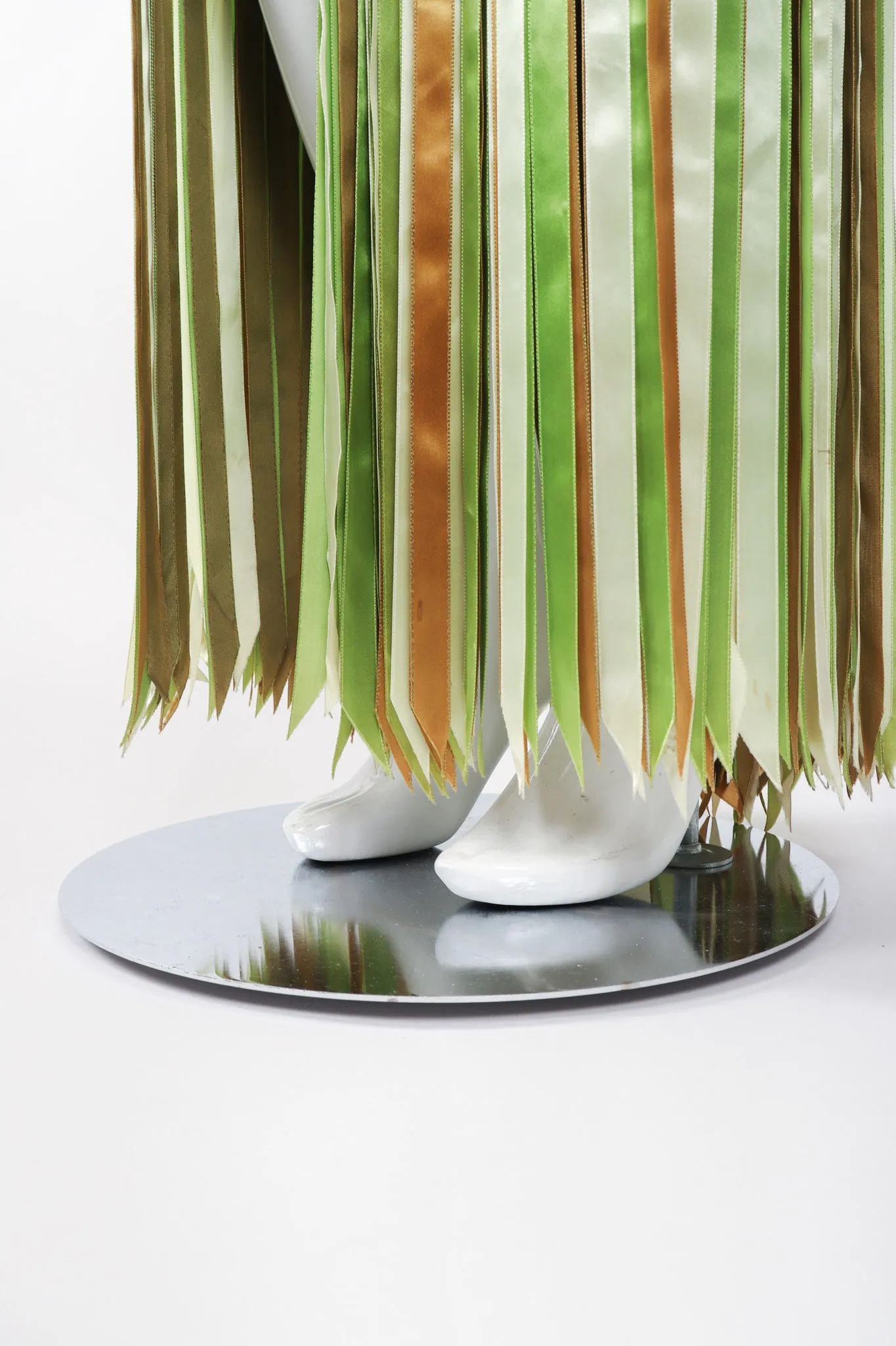 Ribbon Fringe Overskirt