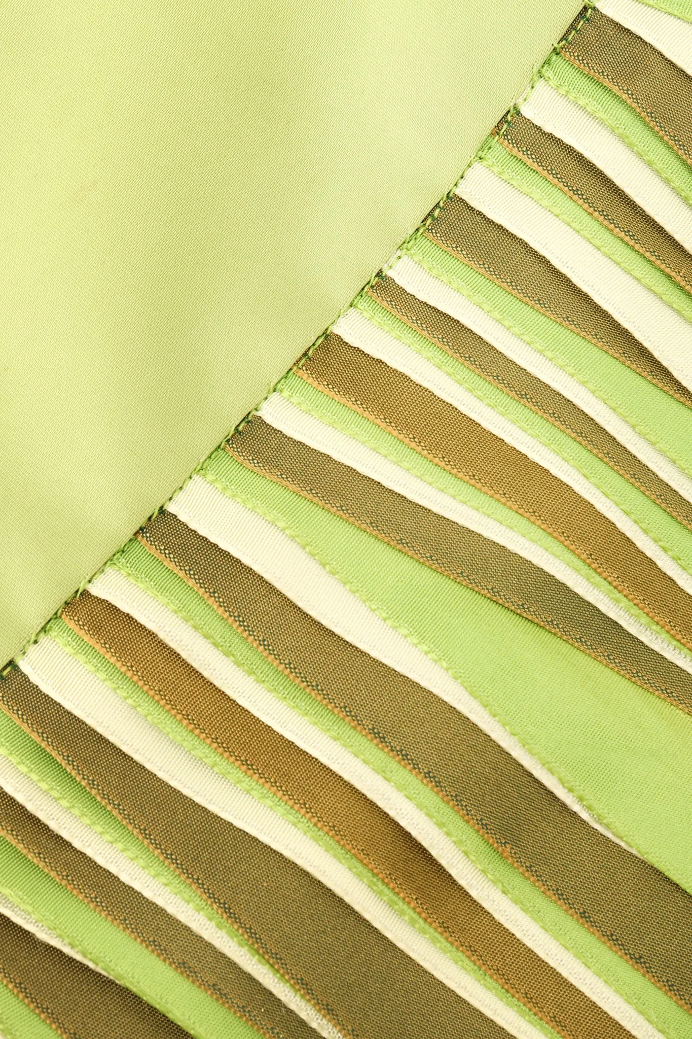Ribbon Fringe Overskirt