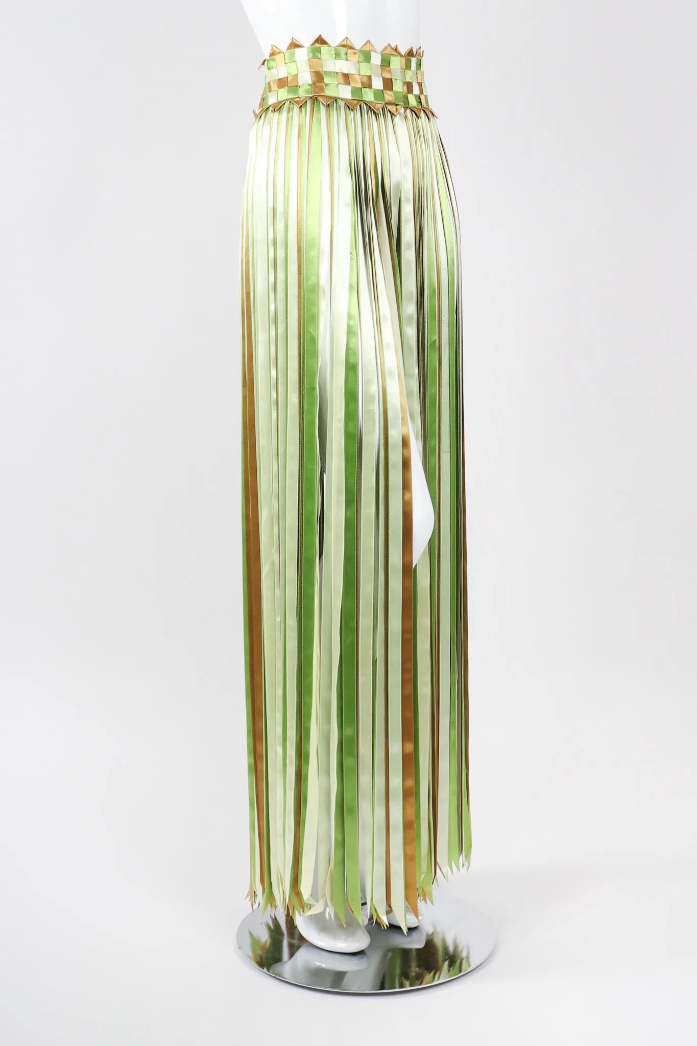 Ribbon Fringe Overskirt
