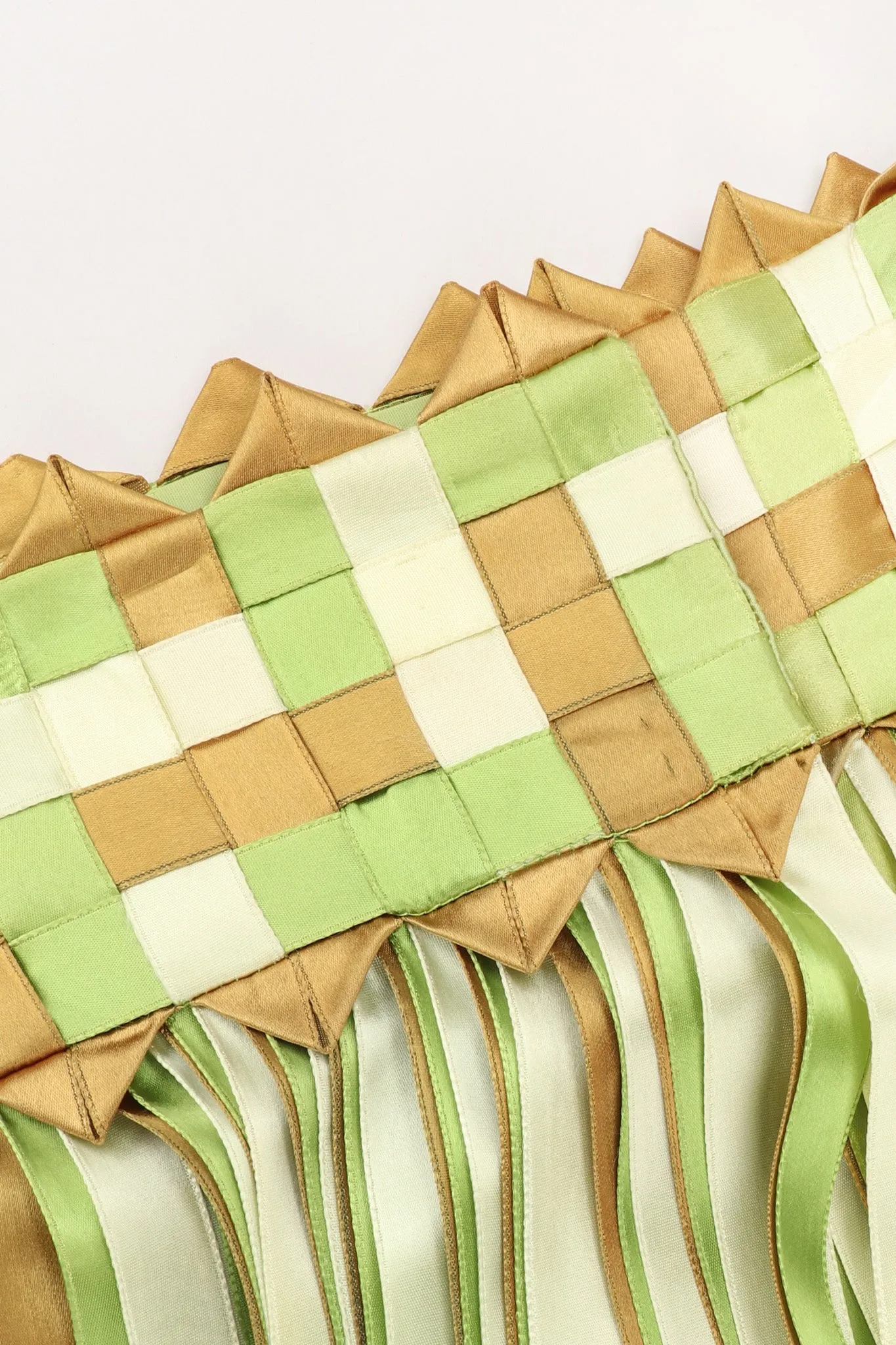 Ribbon Fringe Overskirt