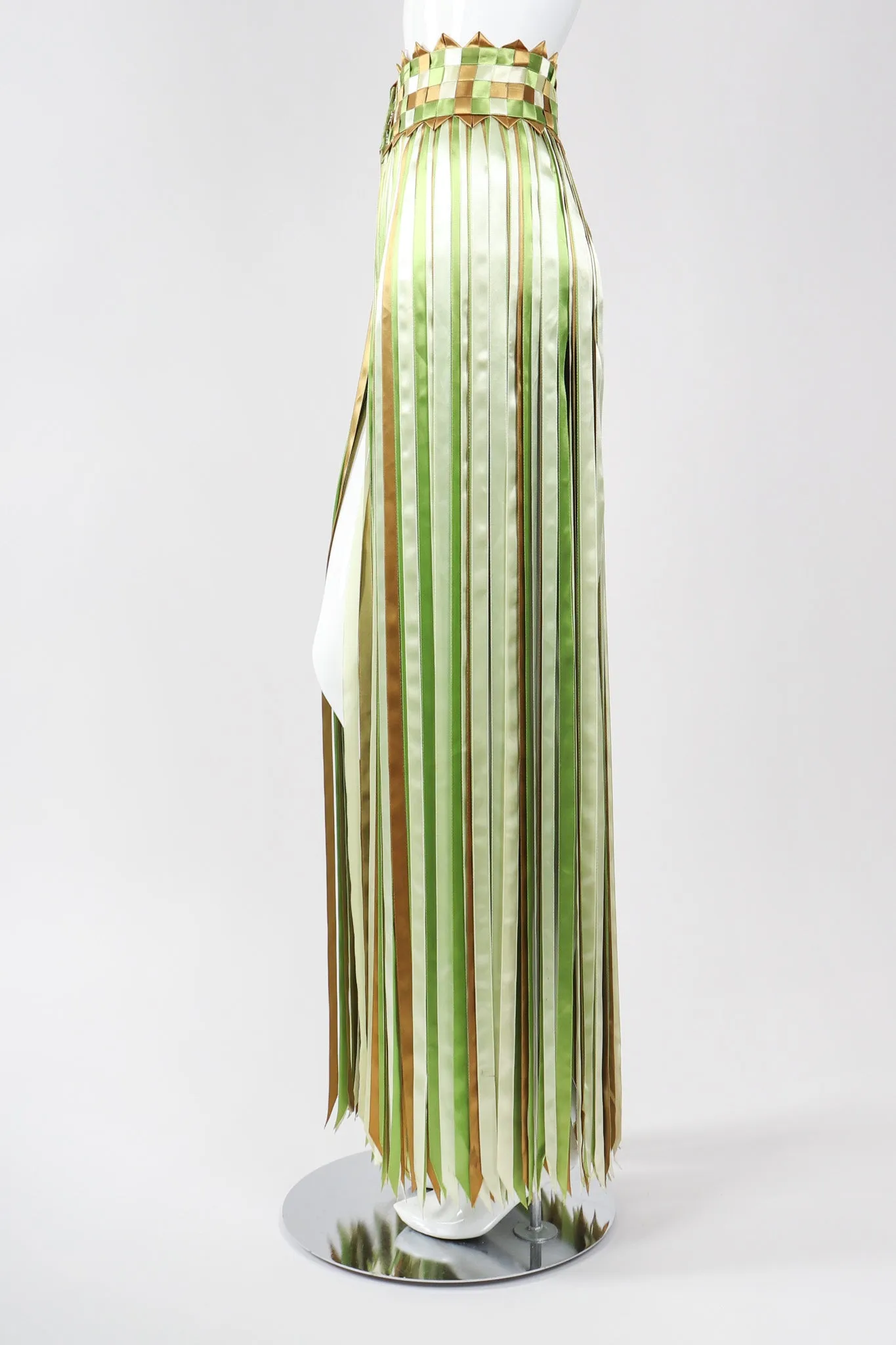 Ribbon Fringe Overskirt