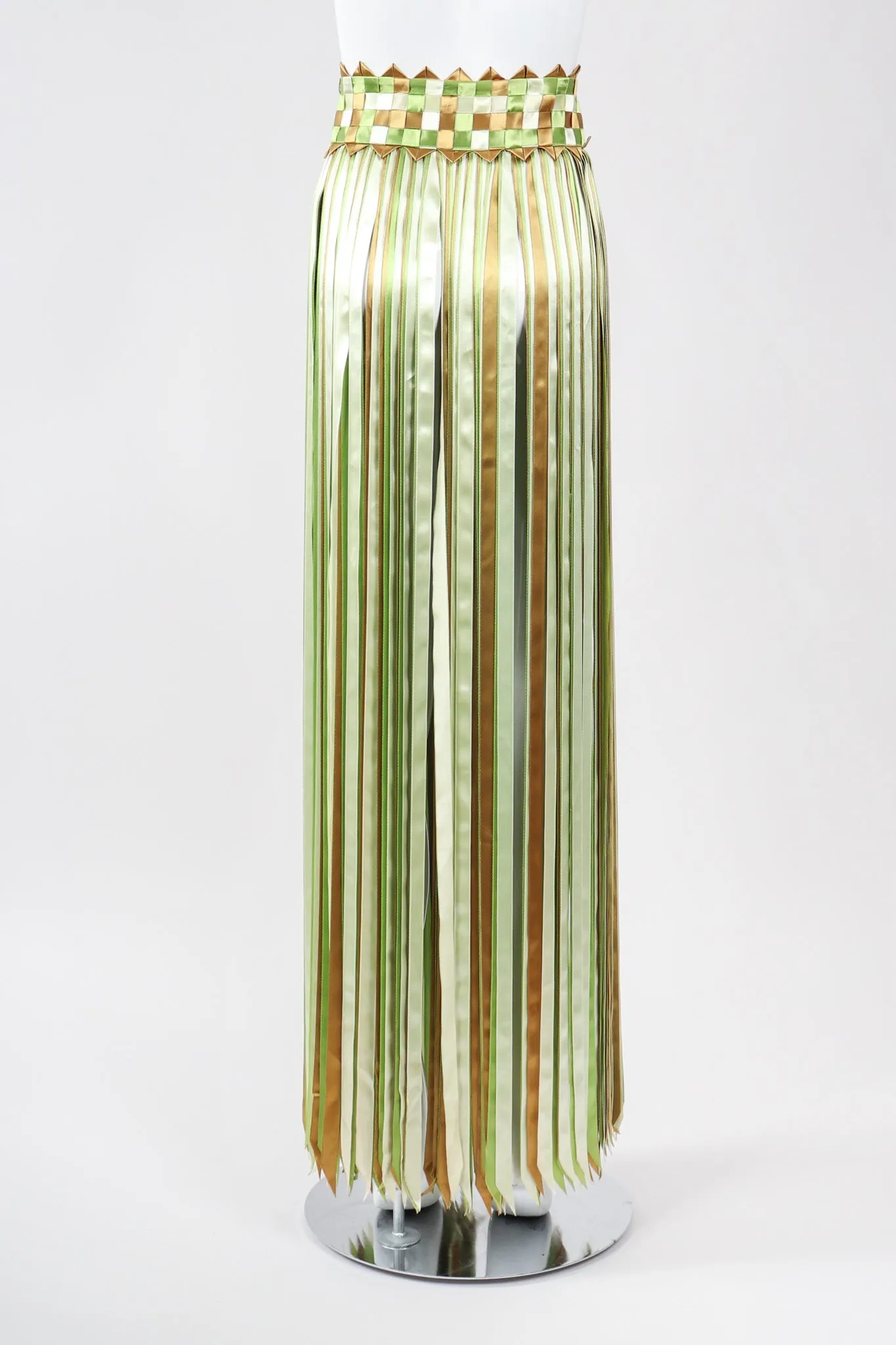 Ribbon Fringe Overskirt