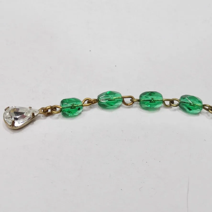 Robert Demi Parvre 1980s Synthetic Diamond Necklace