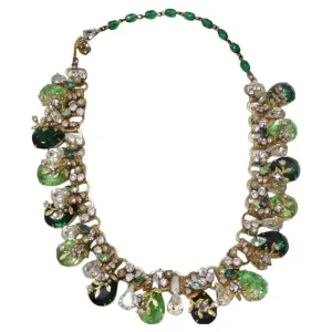 Robert Demi Parvre 1980s Synthetic Diamond Necklace