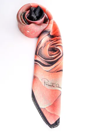 Rose Gold Galaxy Silk Scarf