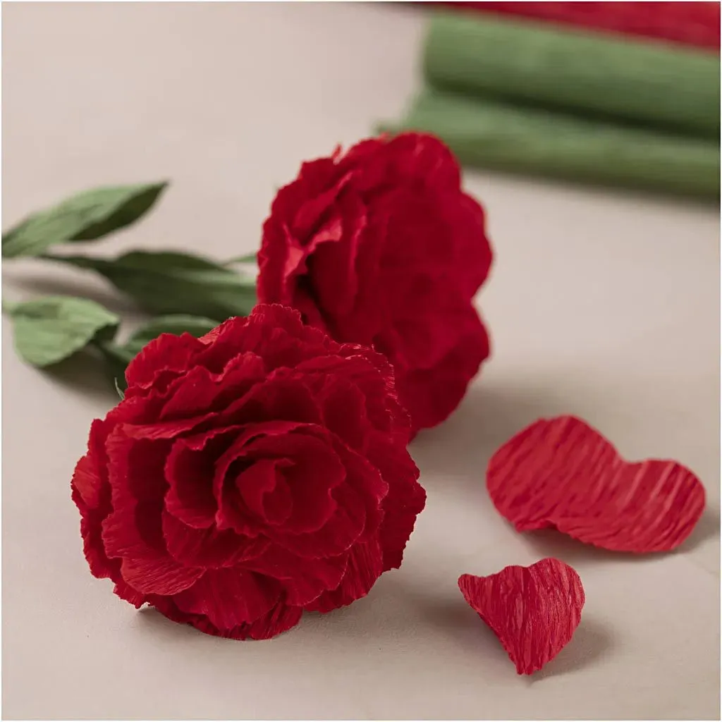 Roses Mini Craft Kit Crepe Crêpe | All Materials & Instructions