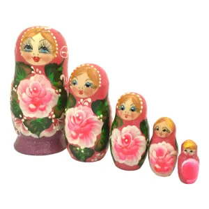 Russian Nesting Dolls Pink
