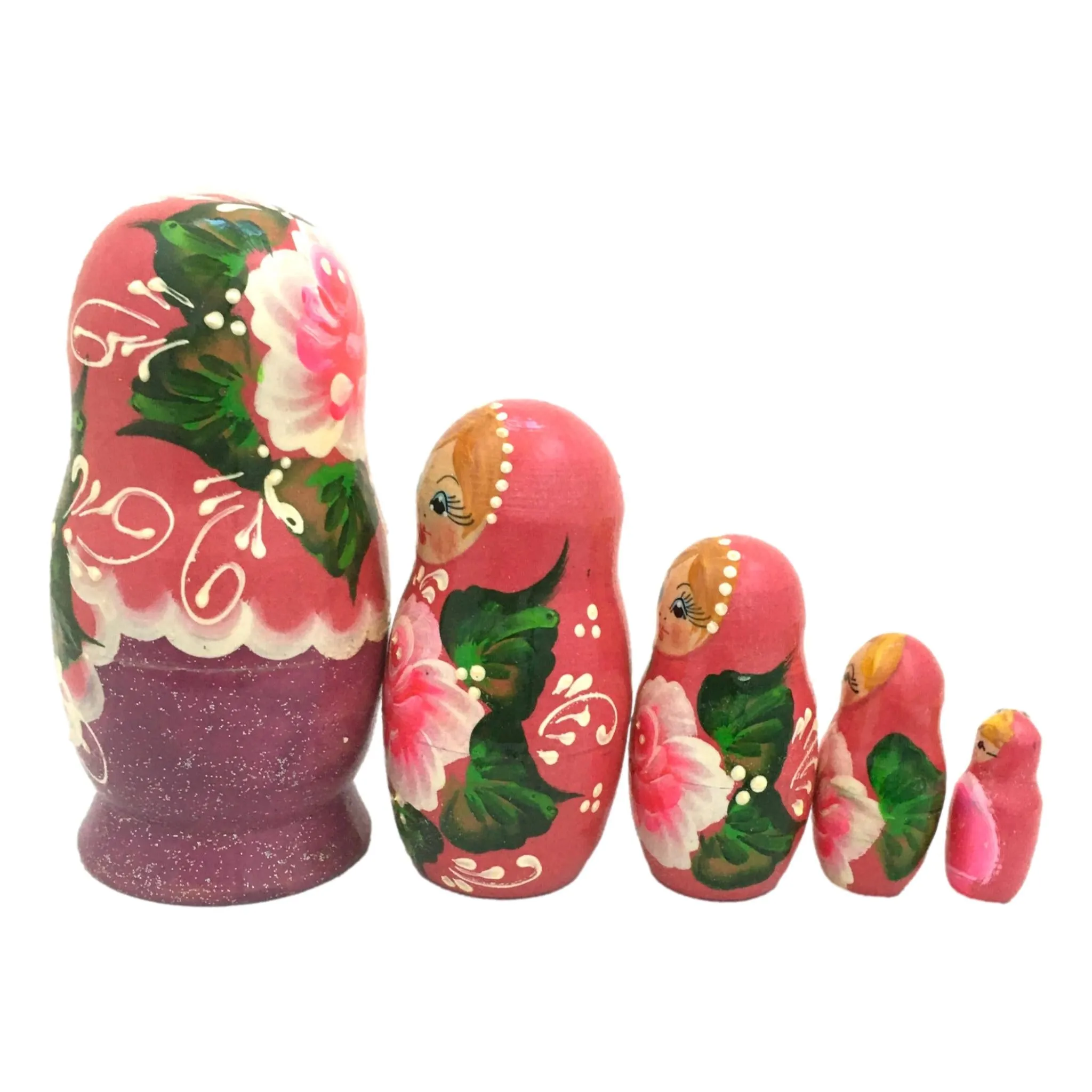 Russian Nesting Dolls Pink