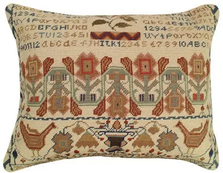 Sampler Decorative Pillow NCU-48