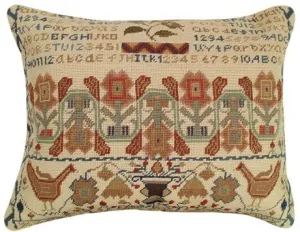 Sampler Decorative Pillow NCU-48
