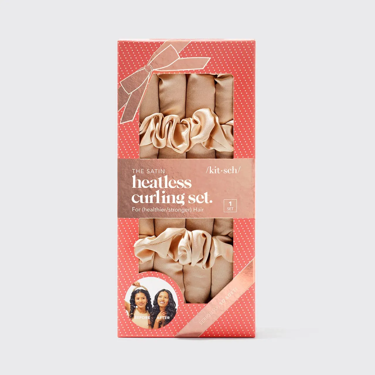 Satin Heatless Curling Set
