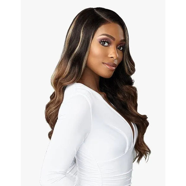 Sensationnel Butta Human Hair Blend Lace Front Wig - GLAM WAVE 24"