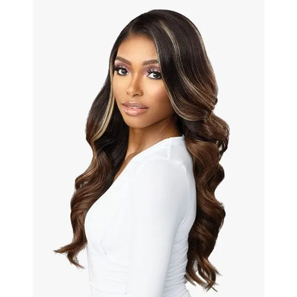 Sensationnel Butta Human Hair Blend Lace Front Wig - GLAM WAVE 24"