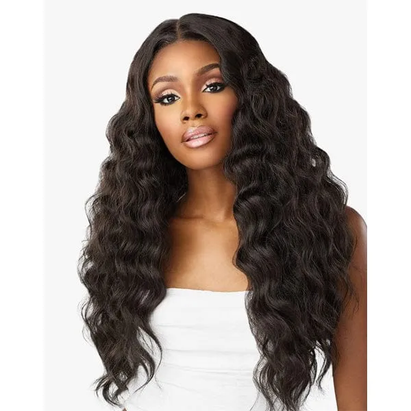 Sensationnel Butta Human Hair Blend Lace Front Wig - HOLLYWOOD WAVE 26"