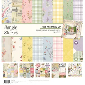Simple Stories - Simple Vintage Meadow Flowers - Collection Kit