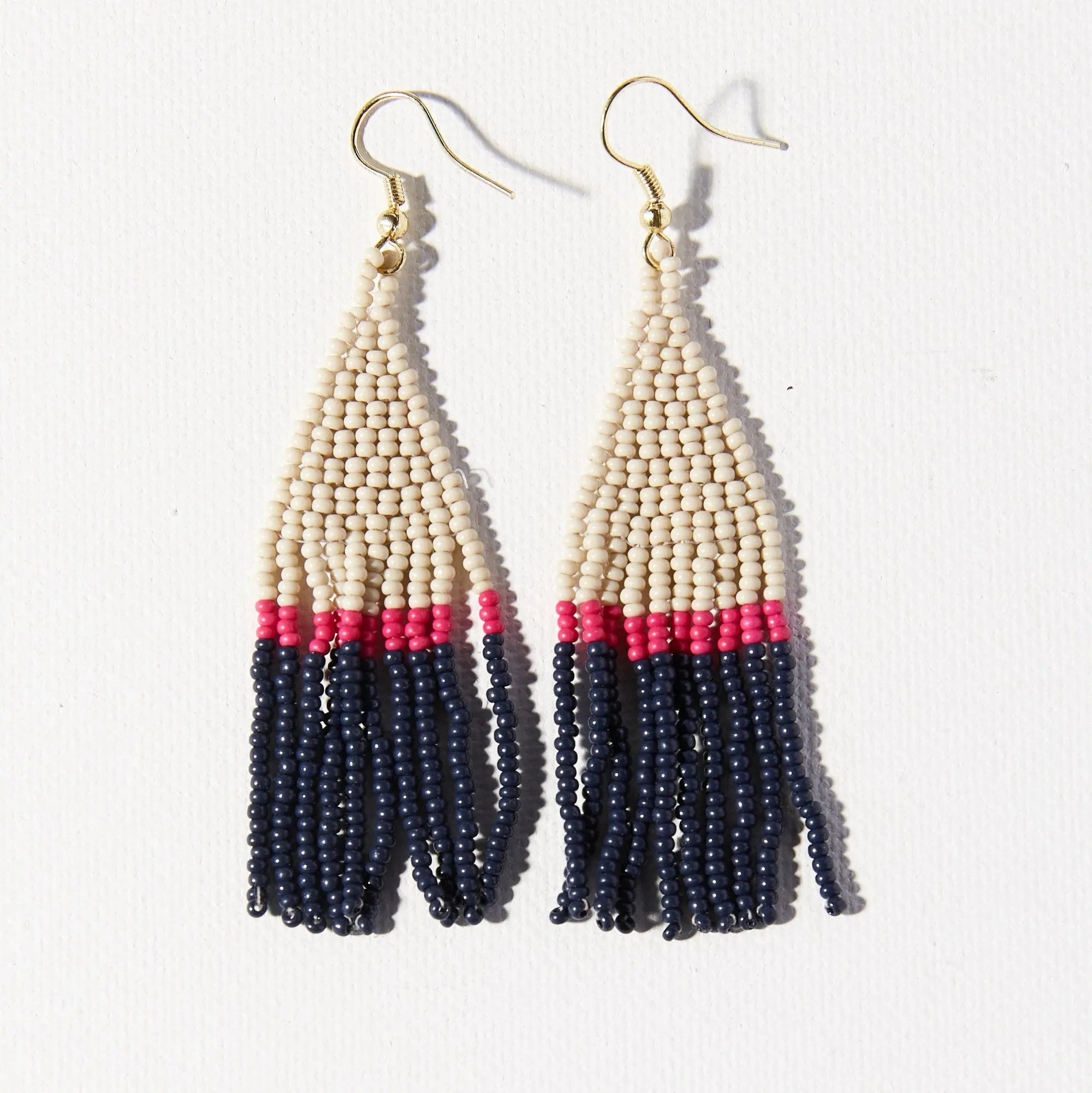 Small Diamond Fringe Earrings