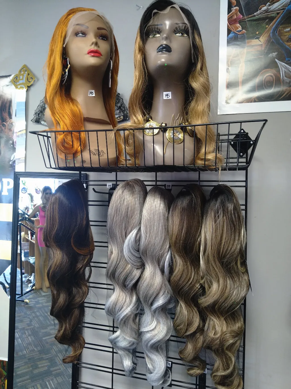 Splendor Blonde Ombre $195 100% Transparent Lace 22inches body wave Human hair Lace Front Wigs Optimismic Wigs and Gifts Shop West St Paul