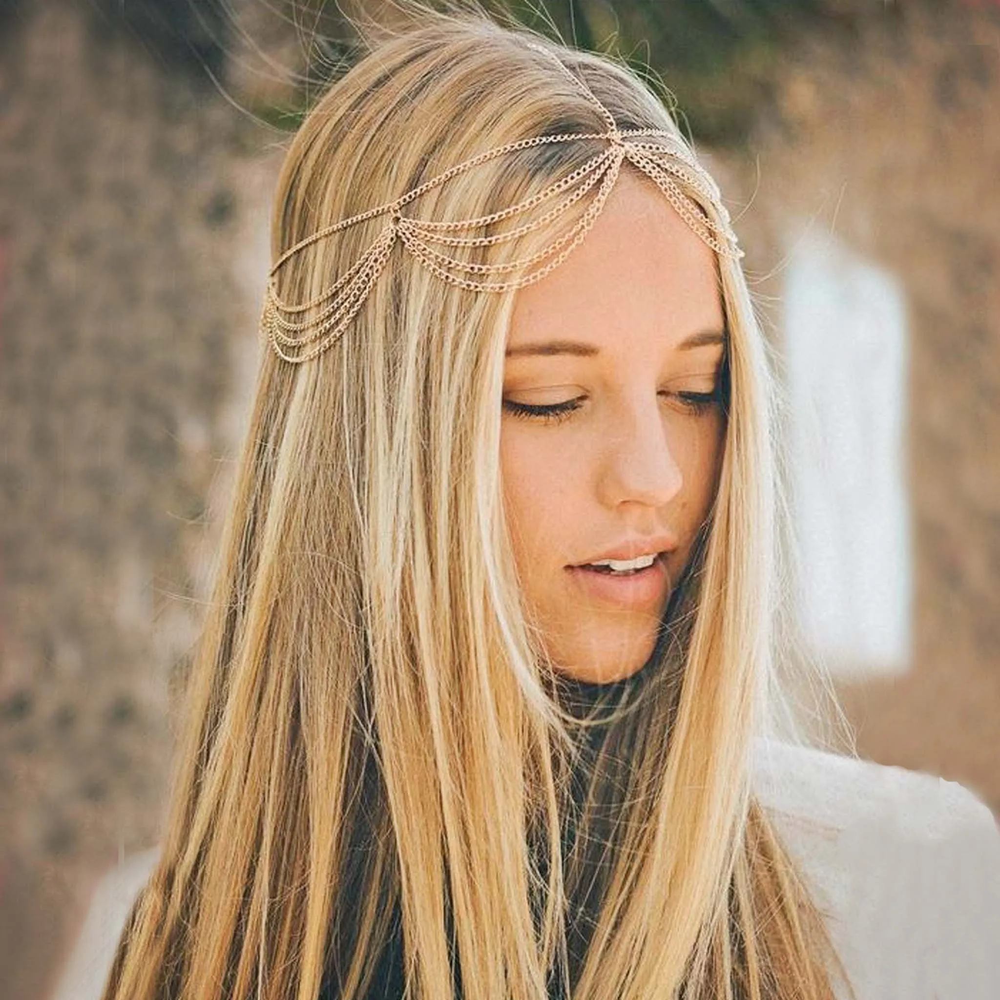 Spun Gold Hair Piece