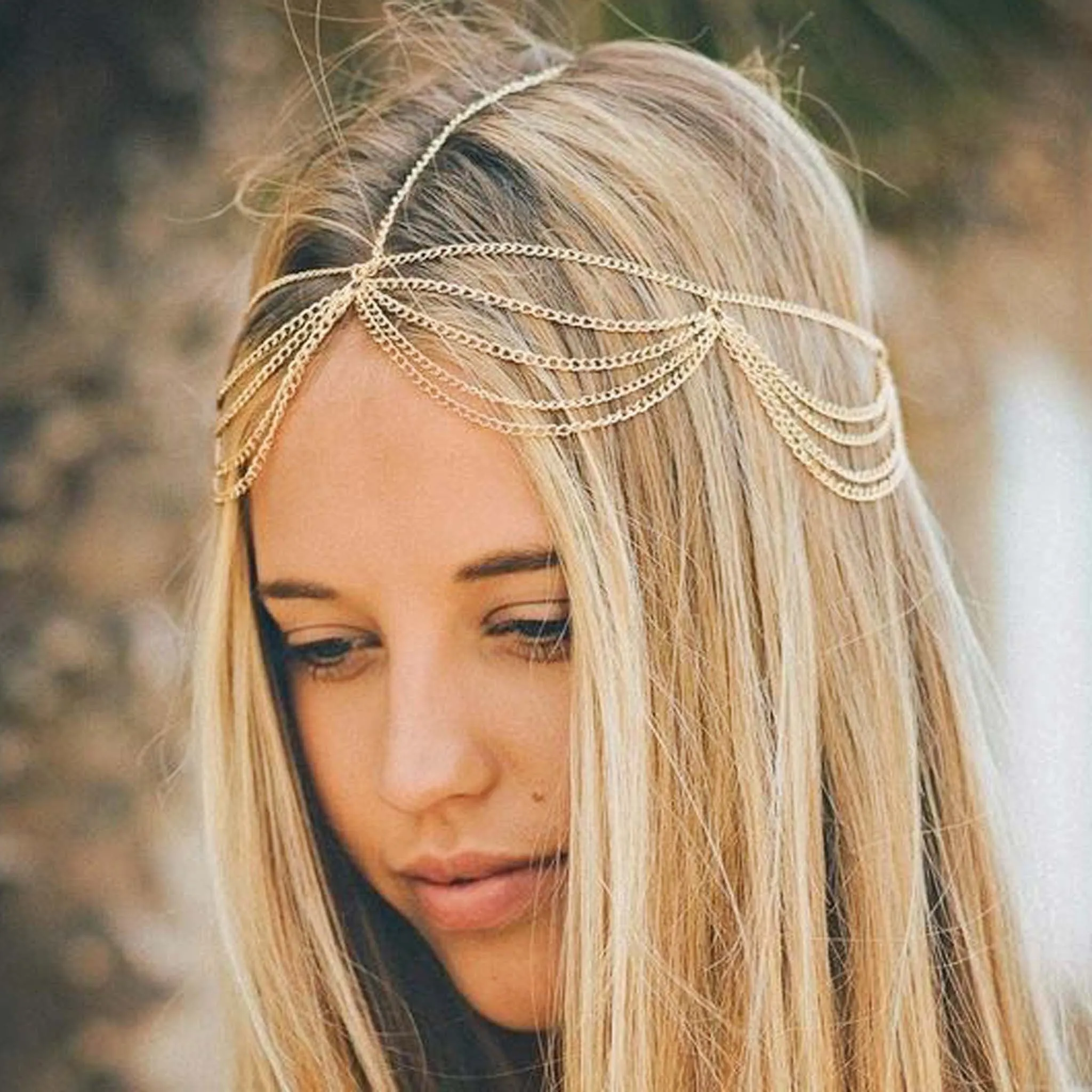 Spun Gold Hair Piece