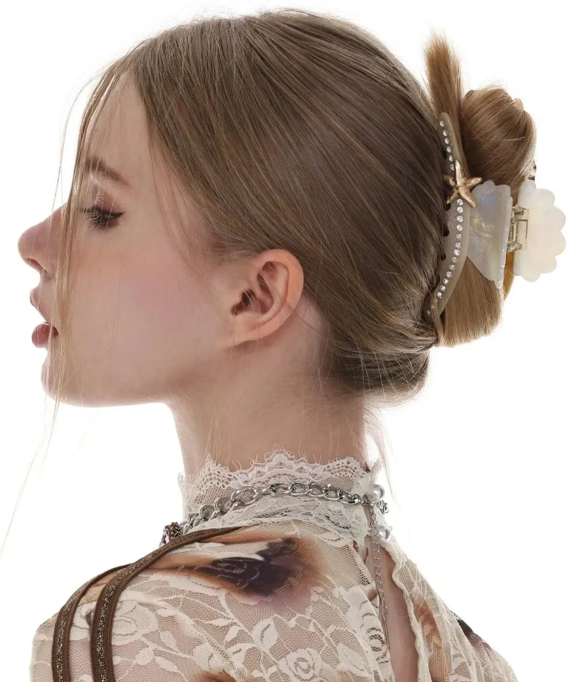 Starfish Colorful Hair Clip