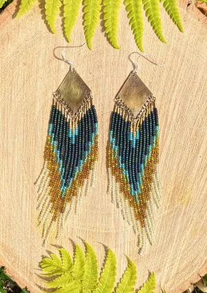 Sylvia Spring Waterfall Beaded Earrings