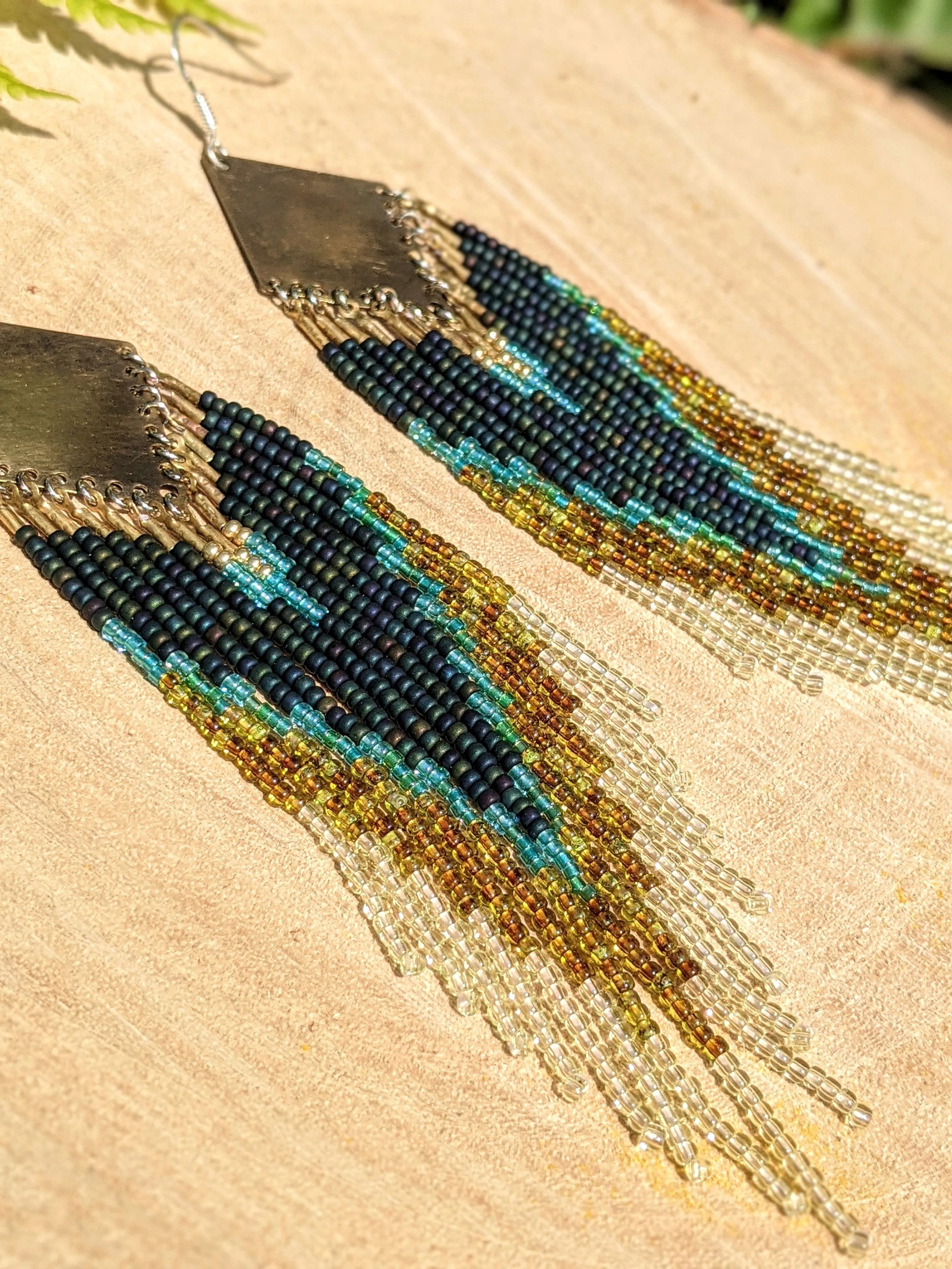 Sylvia Spring Waterfall Beaded Earrings