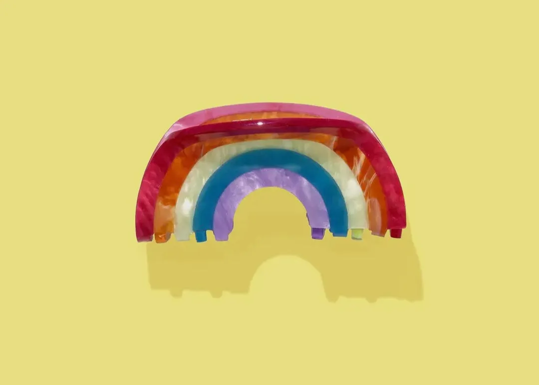 Taylor Elliott Designs | Rainbow Claw Clip