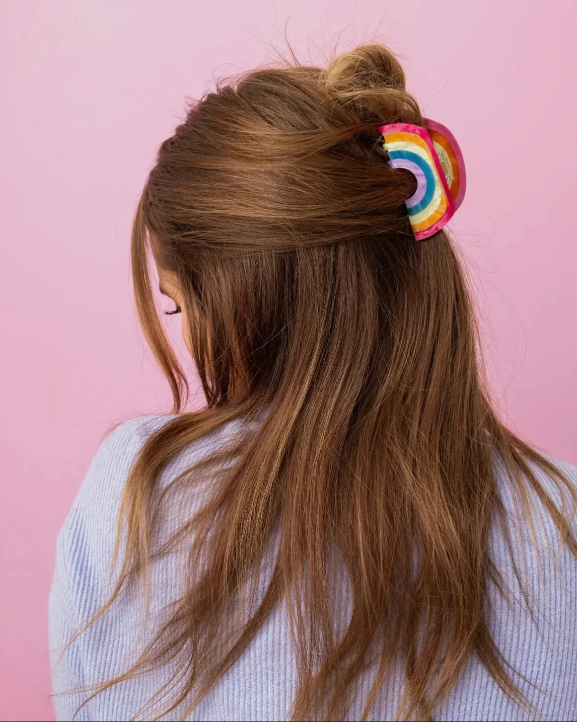 Taylor Elliott Designs | Rainbow Claw Clip