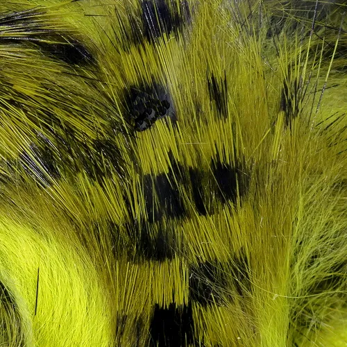 Tiger Barred Magnum Rabbit Strips, Blue/Black over White