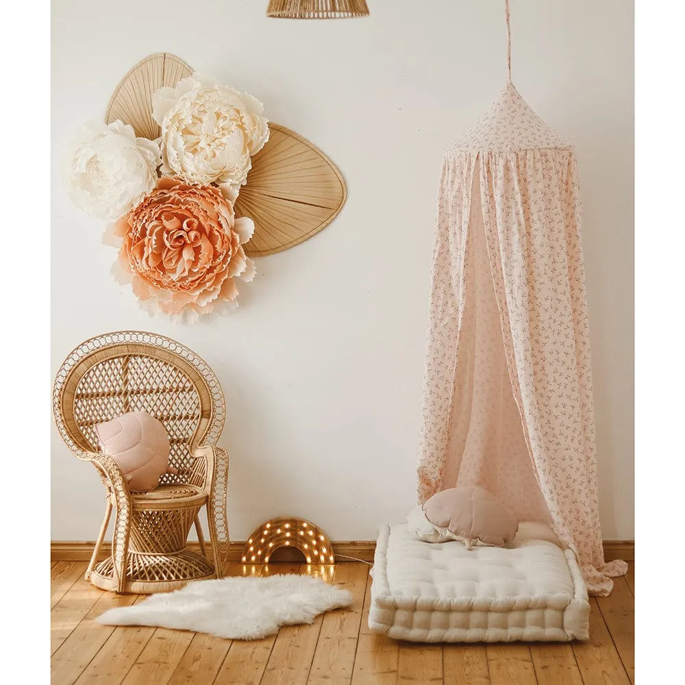 Tiny Flowers Decorative Canopy - Pink