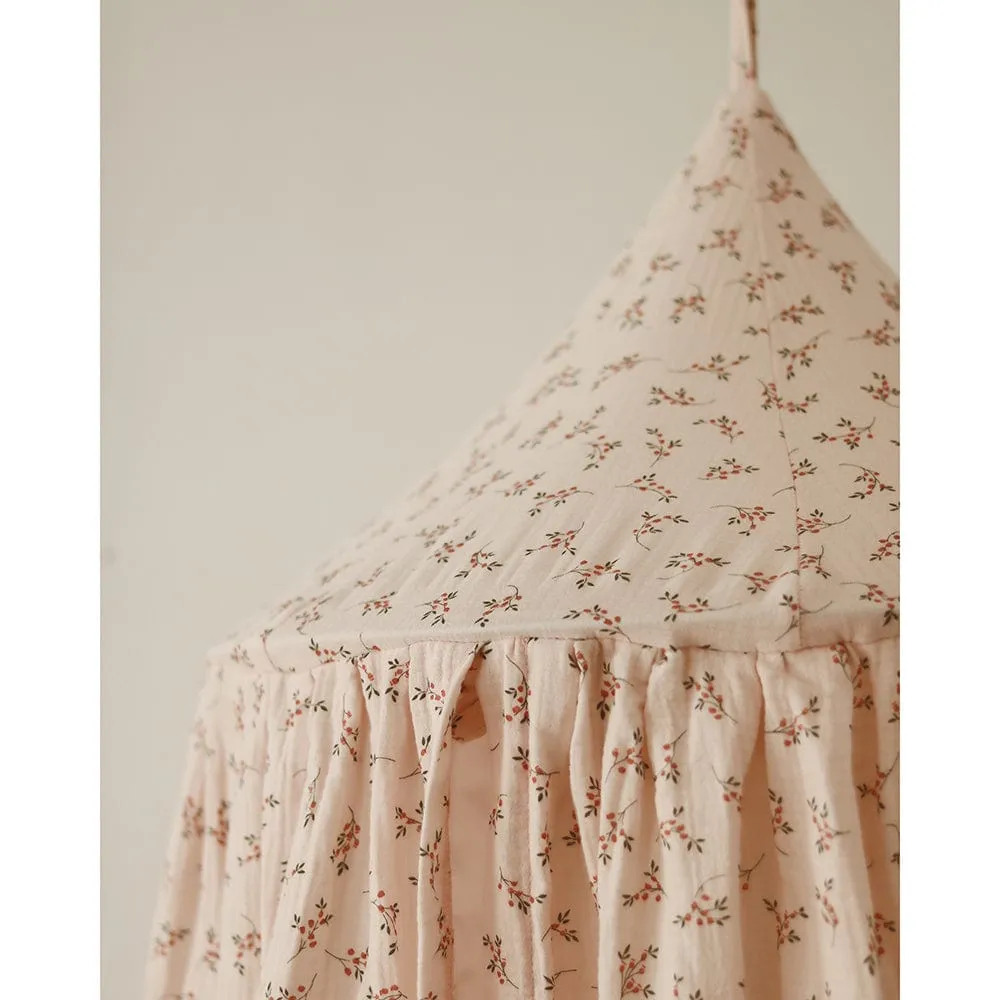 Tiny Flowers Decorative Canopy - Pink
