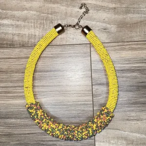 Tube Beaded Necklace