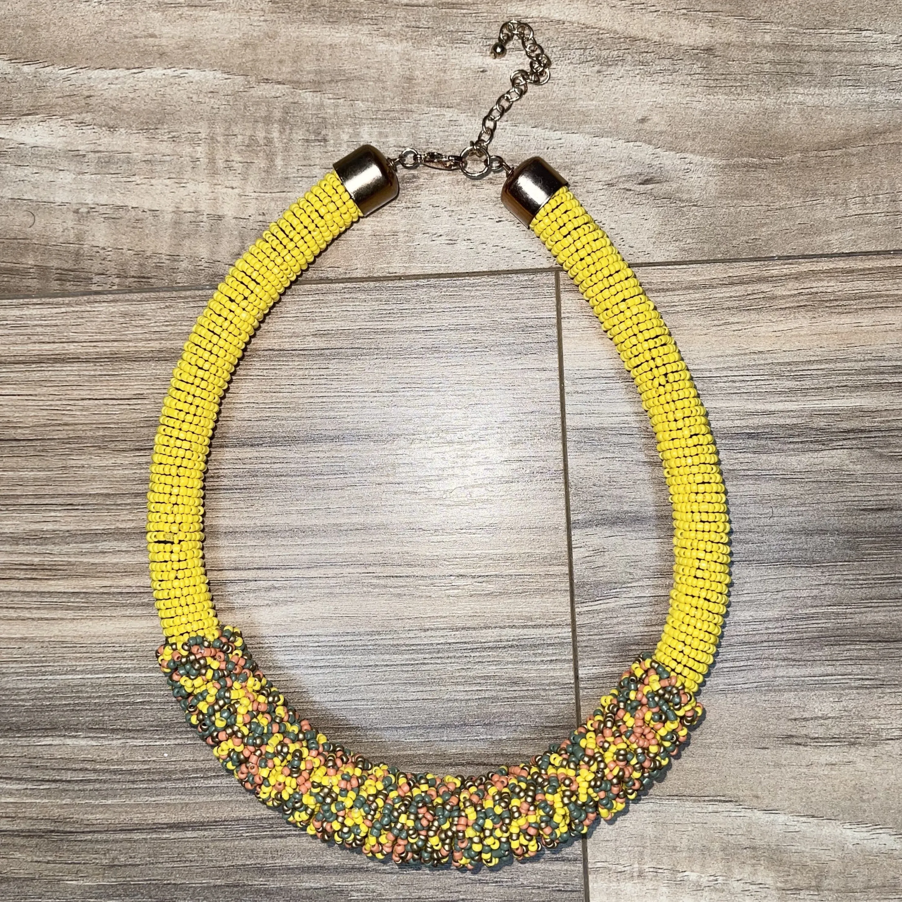 Tube Beaded Necklace