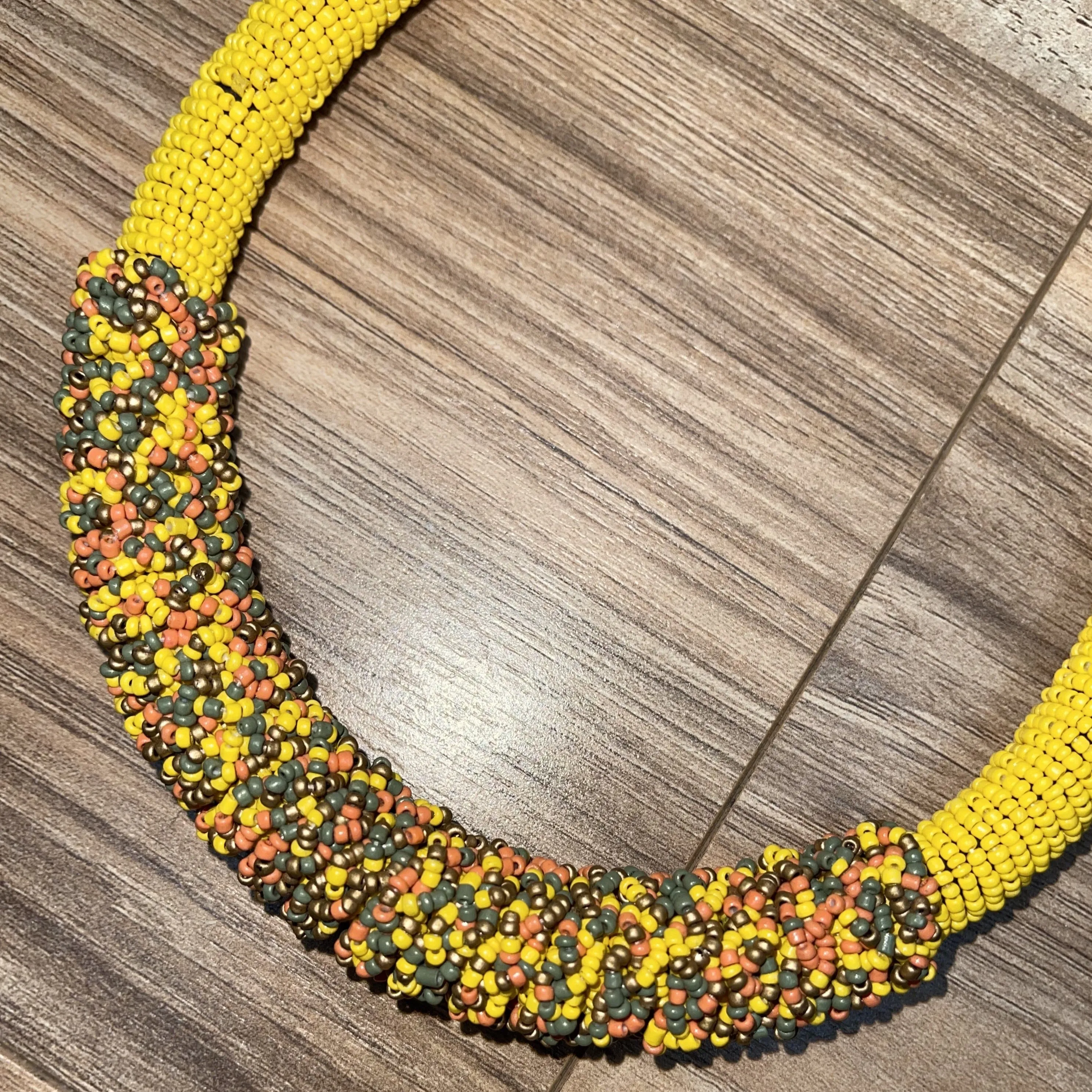 Tube Beaded Necklace