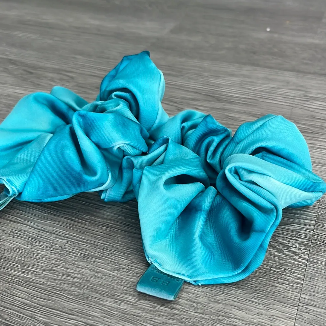 Turquoise Scrunchie