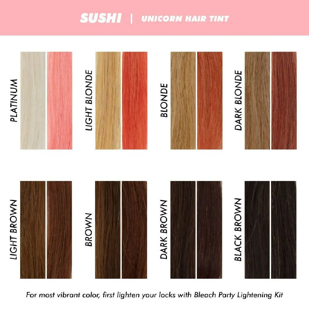 UNICORN HAIR TINTS IN SUSHI