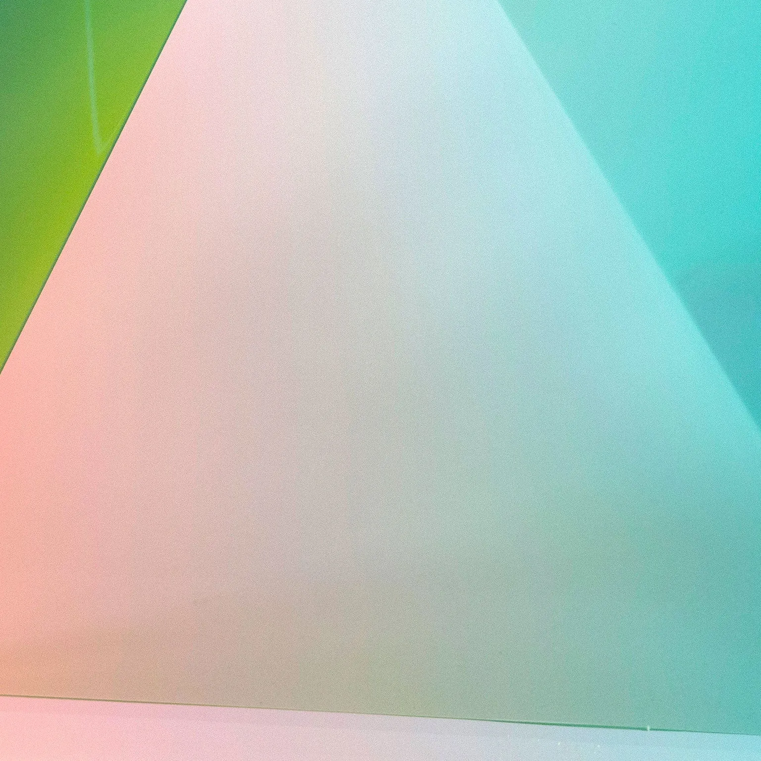 VASA MIHICH "PASTEL TRIANGLE", 1992