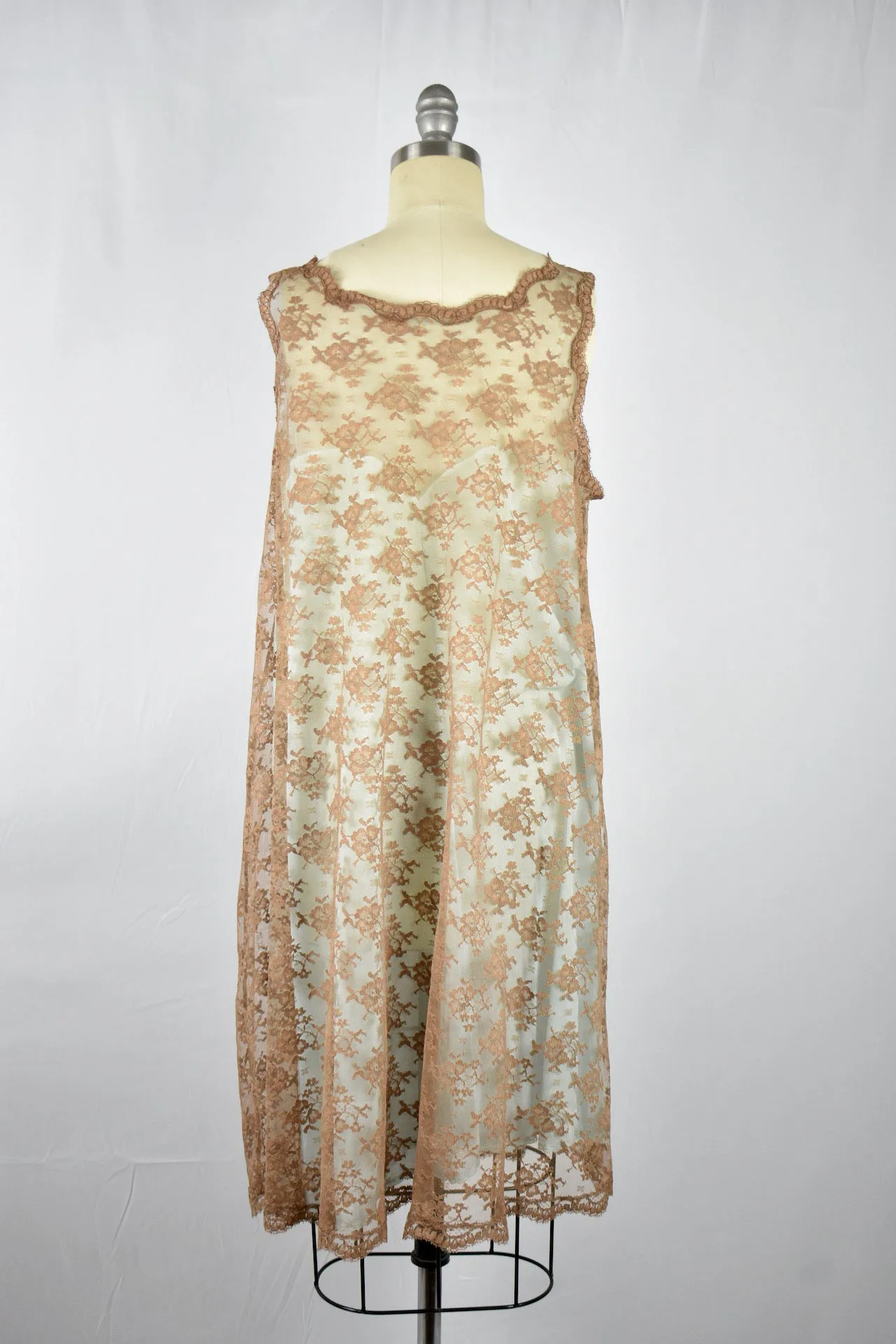 Vintage 1960s Artemis by Gossard Penior Brown Deadstock Nightgown Set w/ Box