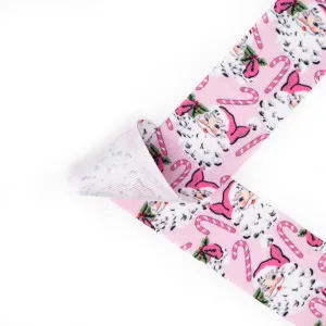 Vintage Santa Pink