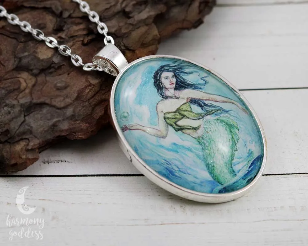 Water Mother Goddess Necklace