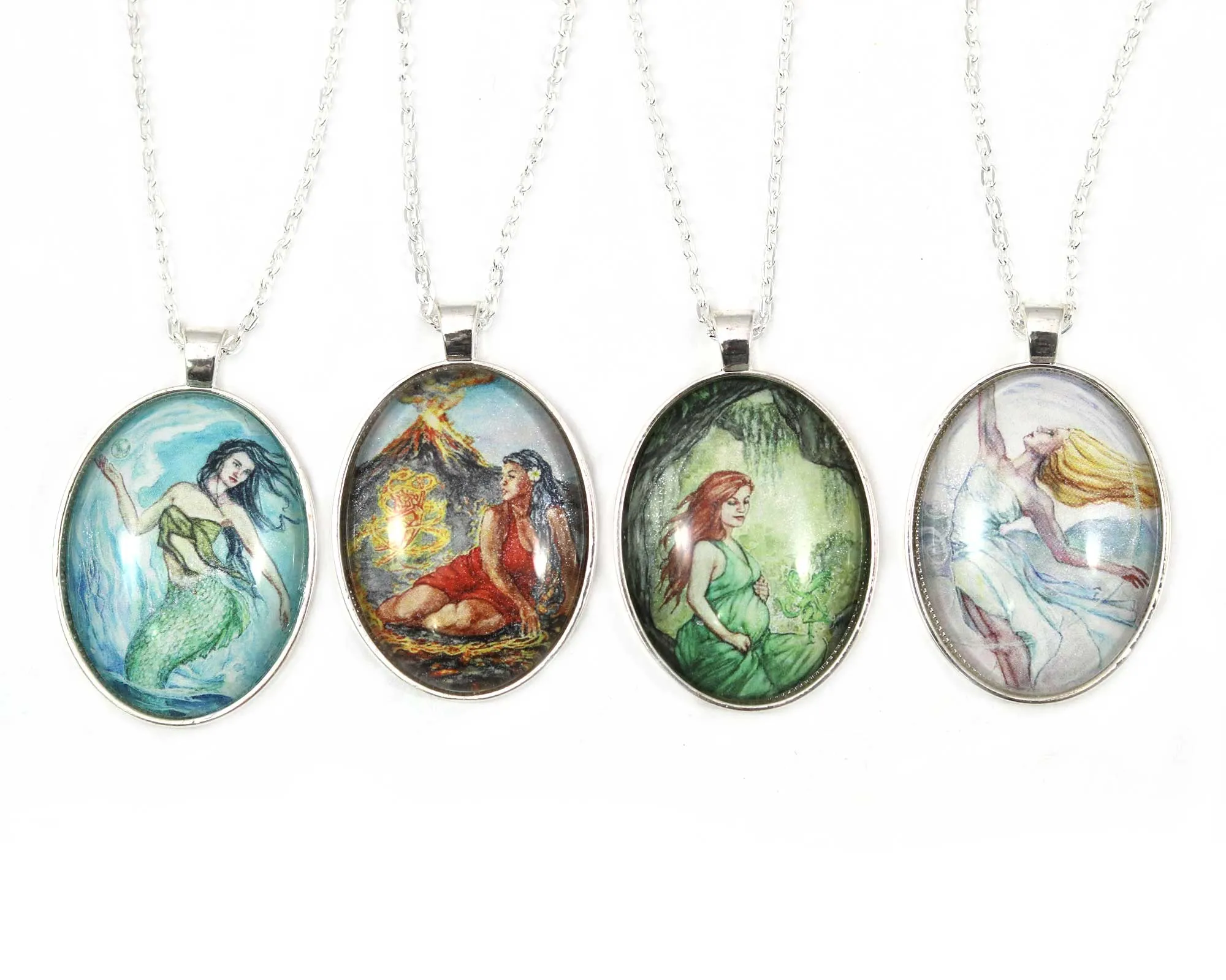 Water Mother Goddess Necklace